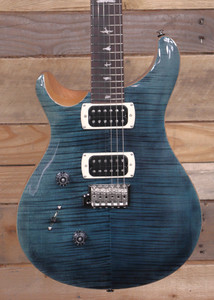 PRS SE Custom 24 Left-Handed Electric Guitar Slate Blue w/  Gigbag