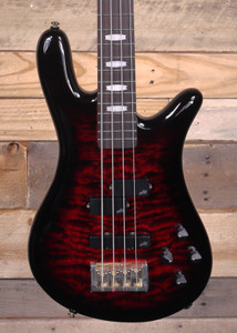 Spector Icon NS 2 Bolt-On 4-String Bass Black Cherry