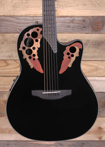 Ovation Celebrity Elite CE44-5-G Acoustic/Electric Guitar Black