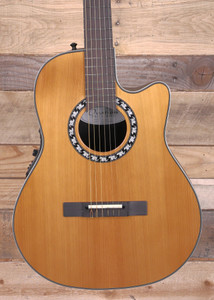 Ovation Timeless Classic 1773AX-4-G Nylon Acoustic/Electric Guitar Natural