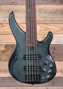 Yamaha TRBX605FM 5-String Bass Guitar Indigo Blue