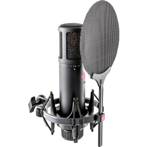 SE Electronics SE2200 Large Diaphragm Cardioid Condenser Mic w/ Shockmount & Filter