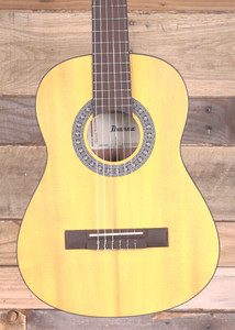 Ibanez GA1 1/2-Size Classical Acoustic Guitar Open Pore Amber
