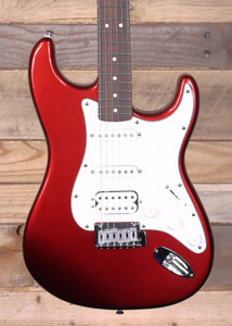 Fender Standard Stratocaster HSS Electric Guitar Candy Cola "Excellent Condition"