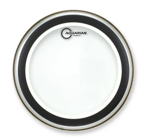 AQUARIAN 16in Studio-X Clear Drumhead w/ X Ring