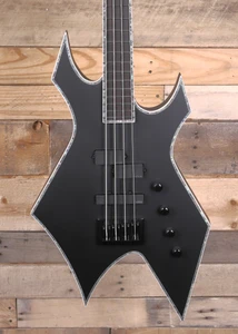 BC Rich Warlock Chris Kael Signature Warlock Bass Satin Black