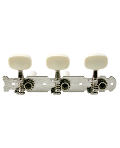 Saga Golden Gate F-2100 Classical Guitar Tuners – 2 Planks (3+3) – Chrome