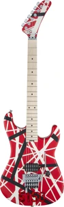 EVH Striped Series 5150 Electric Guitar R/B/W "5150" Striped Pattern
