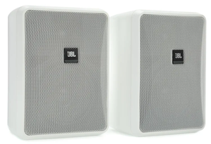 JBL Control 25-1 White Speaker Pair
