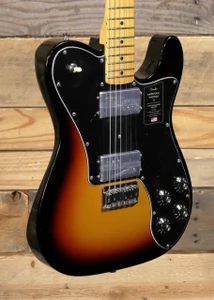 Fender American Vintage II 1975 Telecaster Deluxe Electric Guitar 3-Color Sunburst w/ Case "Mint Condition"