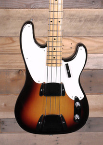 Fender 1955 Precision Bass DLX Closet Classic Wide-Fade Chocolate 2-Color Sunburst w/ Case