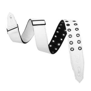 Levy's Rebel Leathers Series - White, Eyelet - 1