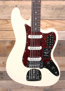 Fender Vintera III Early '60s 6-String Bass VI Olympic White w/ Gigbag