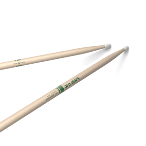 ProMark Classic Forward 747 Raw Hickory Drumstick, Oval Nylon Tip - 1