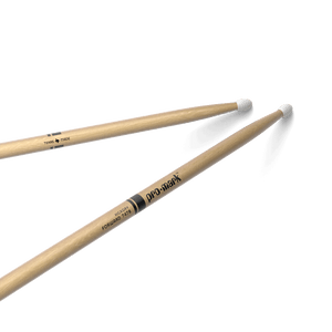 ProMark Classic Forward 747B Hickory Drumstick, Oval Nylon Tip - 1