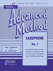 Rubank Advanced Method - Saxophone Vol. 1