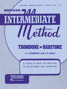 Rubank Intermediate Method - Trombone/Baritone