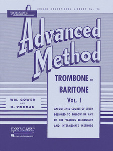 Rubank Advanced Method - Trombone/Baritone, Vol. 1