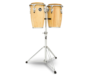 LP Junior Wood Conga Set Natural w/ Stand LP Junior Wood Conga Set Natural w/ Stand