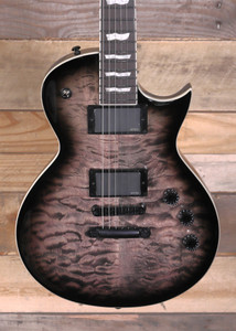 ESP LTD EC-400QM Electric Guitar See Thru Black Sunburst