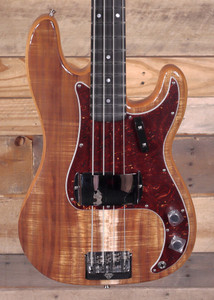 Fender Artisan Koa Precision Bass NOS Natural w/ Case