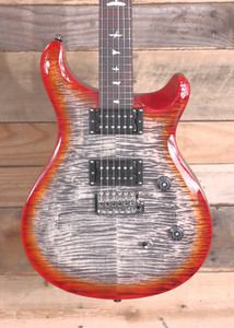 PRS SE Custom 24-08 Electric Guitar Charcoal Cherry Burst w/ Gigbag