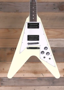 Gibson Flying V 70s Electric Guitar Classic White w/ Case