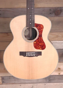 Guild F-1512 Natural 12-String Acoustic Guitar Natural w/ Gigbag