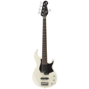 Yamaha BB235 5-String Electric Bass Guitar - Vintage White - 1