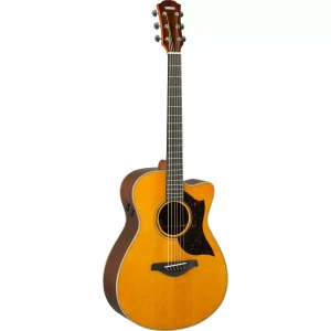 Yamaha AC3R ARE Concert Cutaway Acoustic-Electric Guitar - Vintage Natural - 1