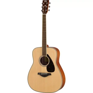 Yamaha FG820 Dreadnought Acoustic Guitar - Natural (Solid Spruce Top) - 1