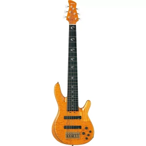 Yamaha TRBJP2 John Patitucci Signature 6-String Electric Bass - Amber - 1