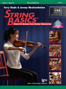 Kjos String Basics Book 3 - Violin