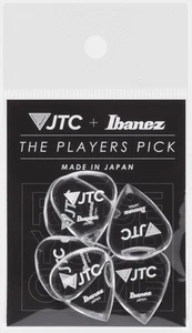 Ibanez JTC Picks, Teardrop Shape, 2.5mm Copolyester, 6-Pack - 1