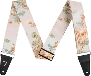 Fender Satin Dragon Straps - Ivory, 2 in. (50.8 mm)