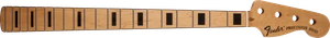 Fender Classic Series 70's Precision Bass® Neck, 20 Medium Jumbo Frets, Block Inlay - Maple - Natural, Maple, Black Block