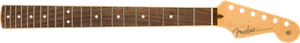 Fender American Channel Bound Stratocaster® Neck, 21 Medium Jumbo Frets - Rosewood - Natural, Rosewood, Vintage Ivory Dots