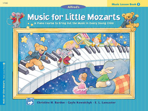 Alfred Music for Little Mozarts: Music Lesson Book 3 - Piano Book
