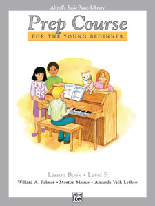 Alfred's Basic Piano Prep Course: Lesson Book F - Piano Book
