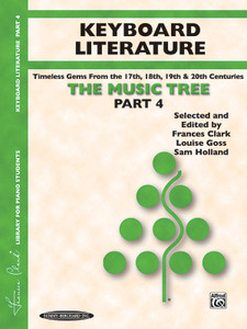 Alfred The Music Tree: Keyboard Literature, Part 4 - Piano Book