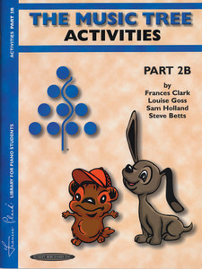 Alfred The Music Tree: Activities Book, Part 2B - Piano Book