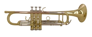 Hunter 6418MS Bb Student Trumpet Outfit - Silver Plated - 1