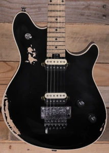 EVH Custom Shop USA Special Edition Wolfgang Electric Guitar Black Nitro-Tour w/ Case