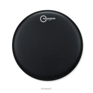 Aquarian HIP14BK Hi-Impact Snare Batter Drumhead, 14 in. - Black