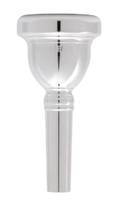 Bach Classic Trombone Mouthpiece 12C - Small Shank, Silver Plated - 1