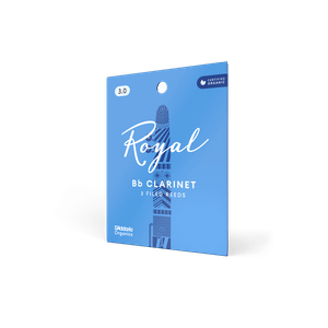 D'Addario Royal Bb Clarinet Reeds - Strength 3.0, 3-Pack (Serial ISI16639)