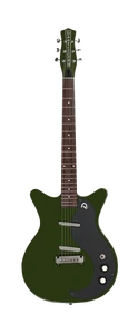 Danelectro Blackout '59 Electric Guitar - Green Envy