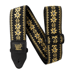Ernie Ball Classic Jacquard Guitar Strap/Bass Strap - Flower Crown
