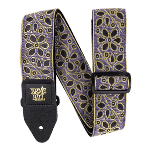 Ernie Ball Classic Jacquard Guitar Strap/Bass Strap - Jasmine and Juice