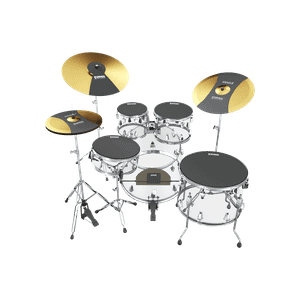 Evans SoundOff Drum Mute Box Set, Fusion (10, 12, 14, 14 inch)